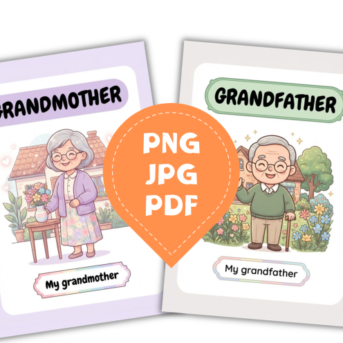 Mon Premier Livre sur la Famille en Anglais