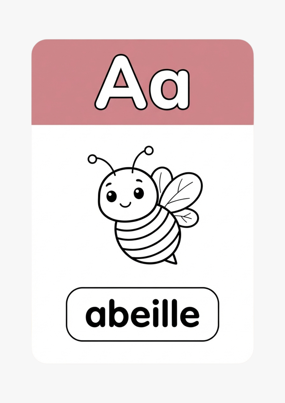 Mes Premières Lettres – Cahier d’Apprentissage de l’Alphabet – page 1