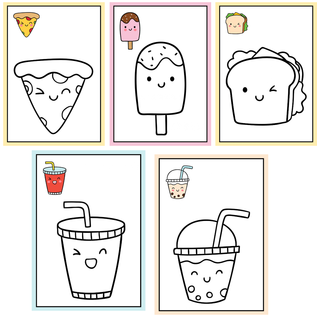 Kawaii World – cahier de coloriage kawaii