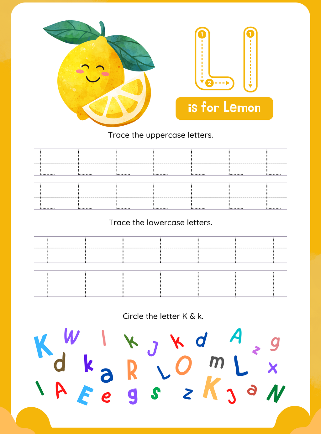 ABC Learning: A Fun Way to Learn Letters & Writing | English Activity Workbook