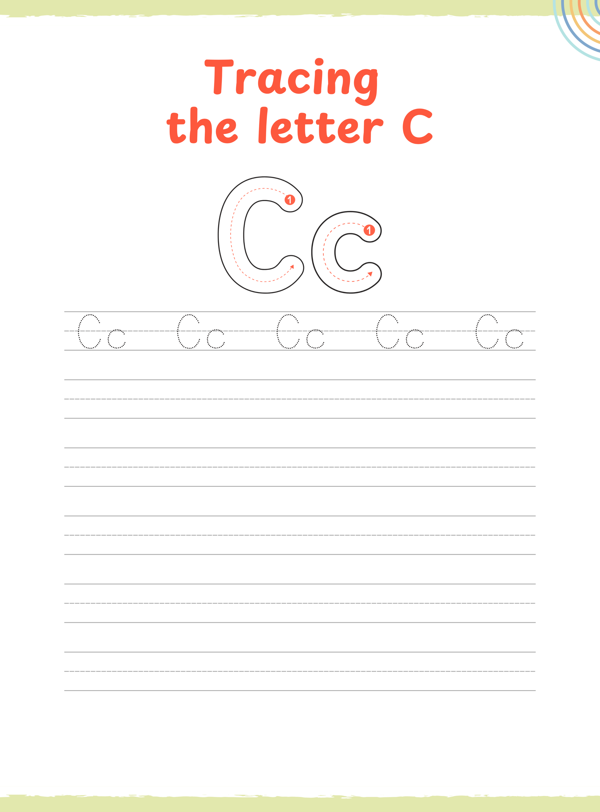 My ABC Coloring & Tracing Workbook | English A-Z Alphabet Learning