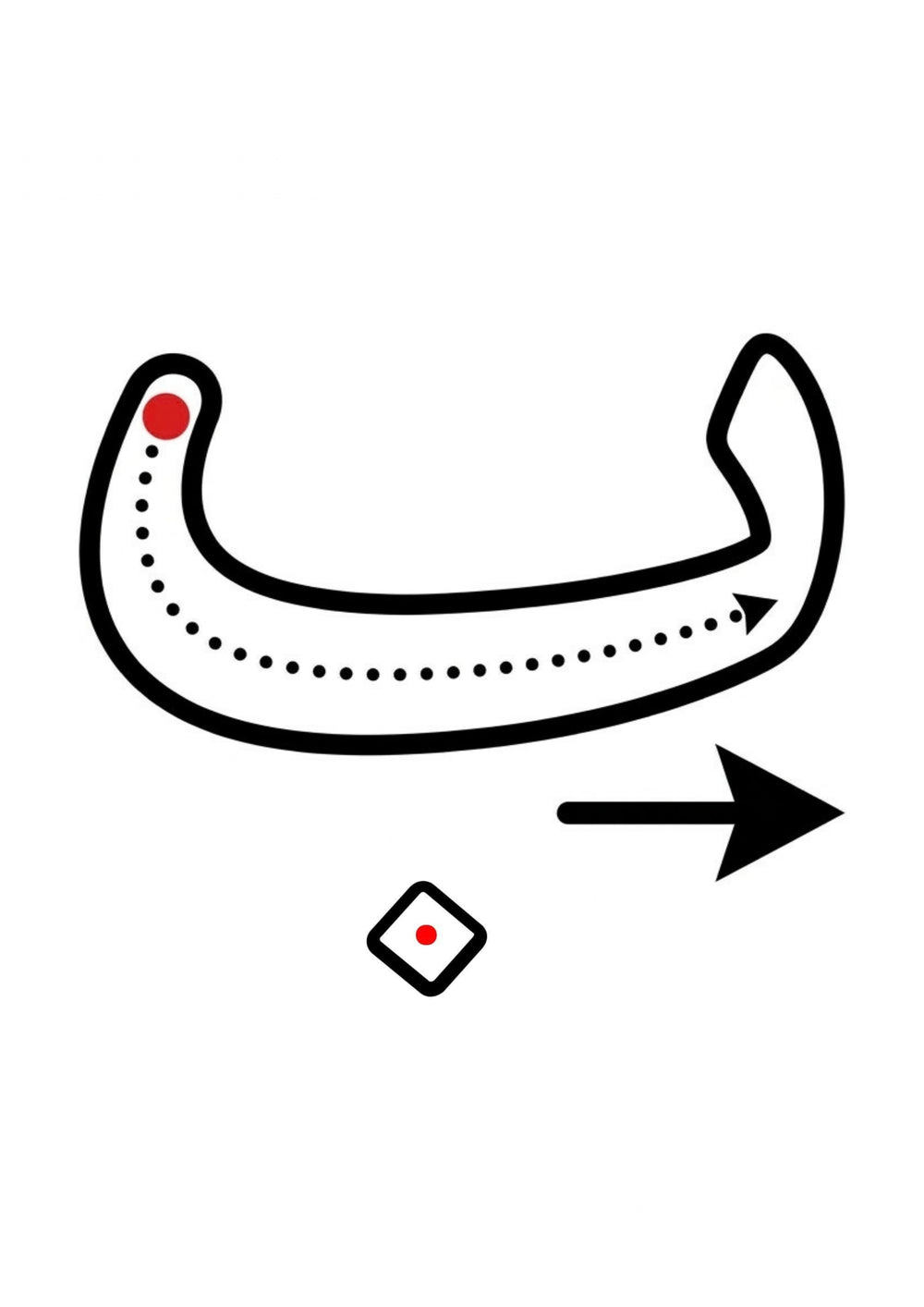 J’Apprends à Écrire les Lettres Arabes – Je Trace &amp; Je Pratique l’Alphabet Arabe – page 8
