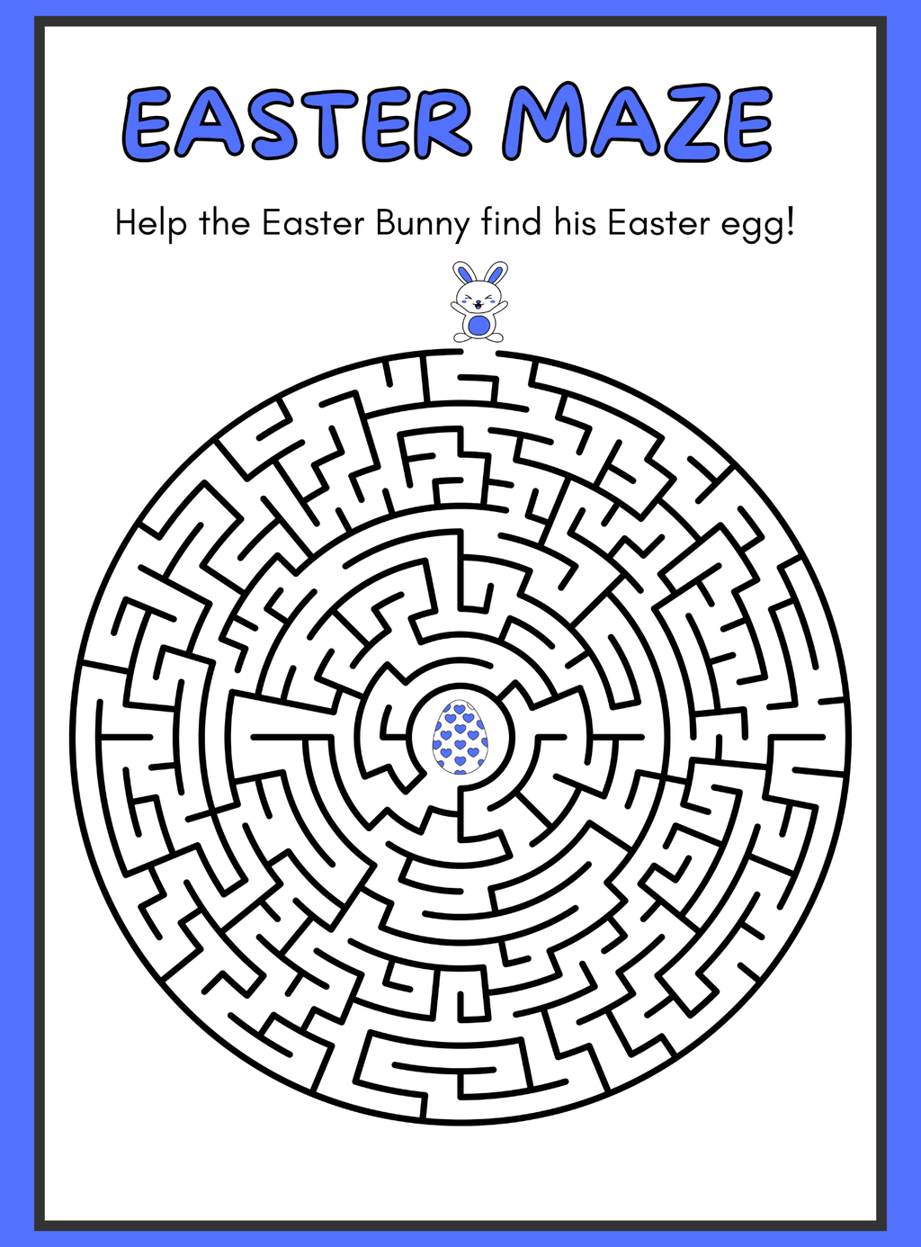 Animal Maze | Easter Maze Challenge