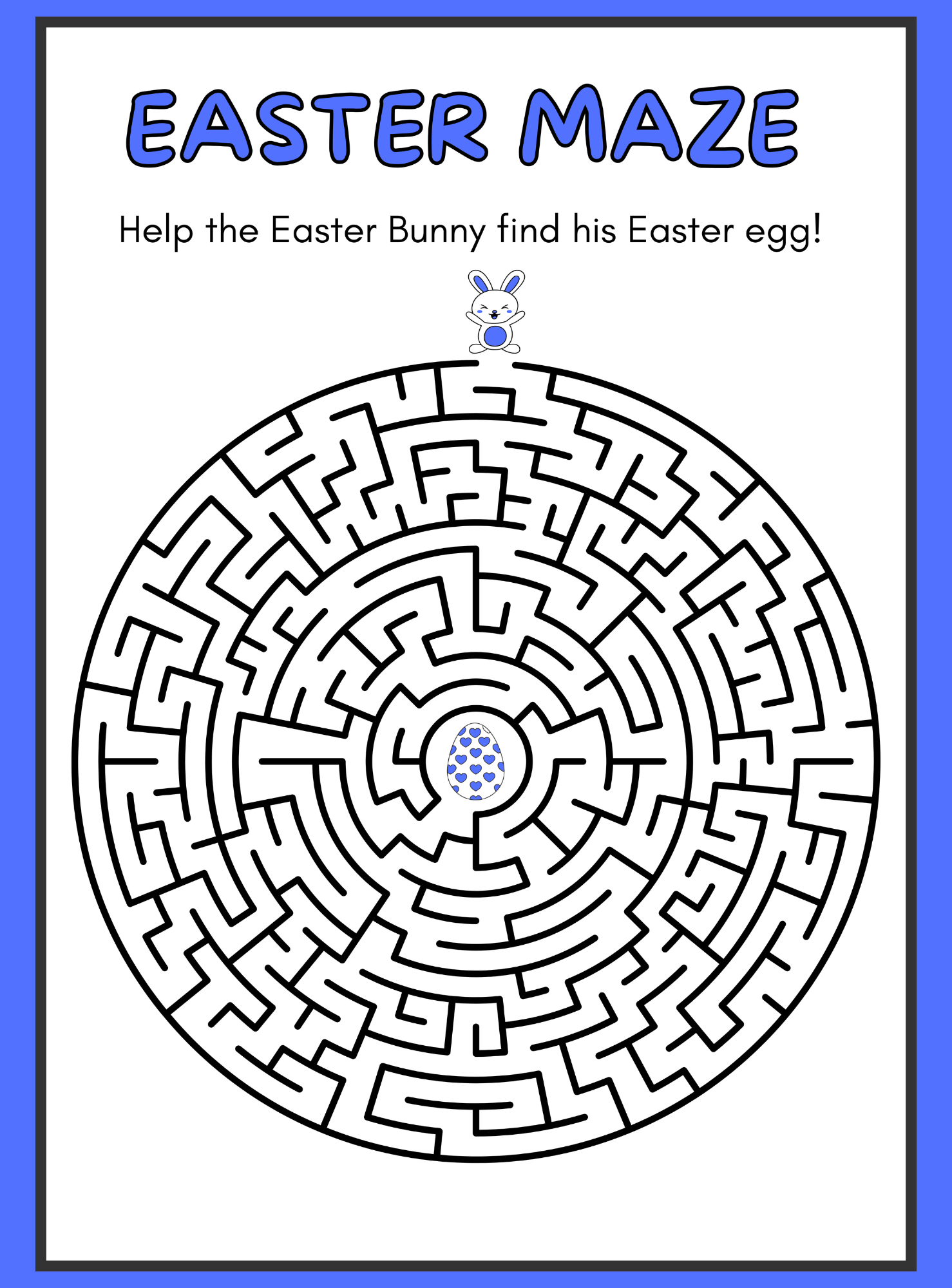 Animal Maze | Easter Maze Challenge