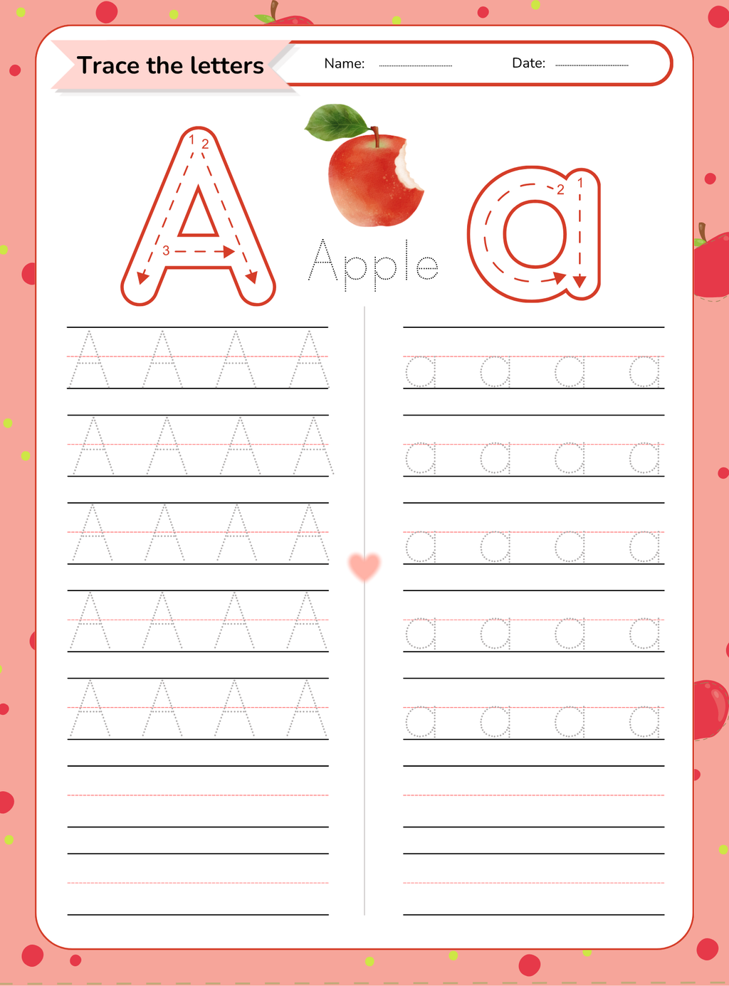 Alphabet Handwriting: Uppercase & Lowercase - English Edition