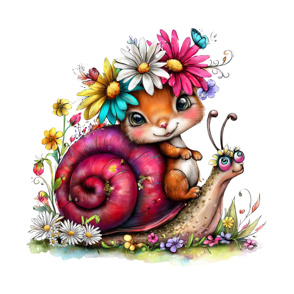 19 Spring Floral Animals Clipart Bundle –  Watercolor PNG, SVG & Printable PDF