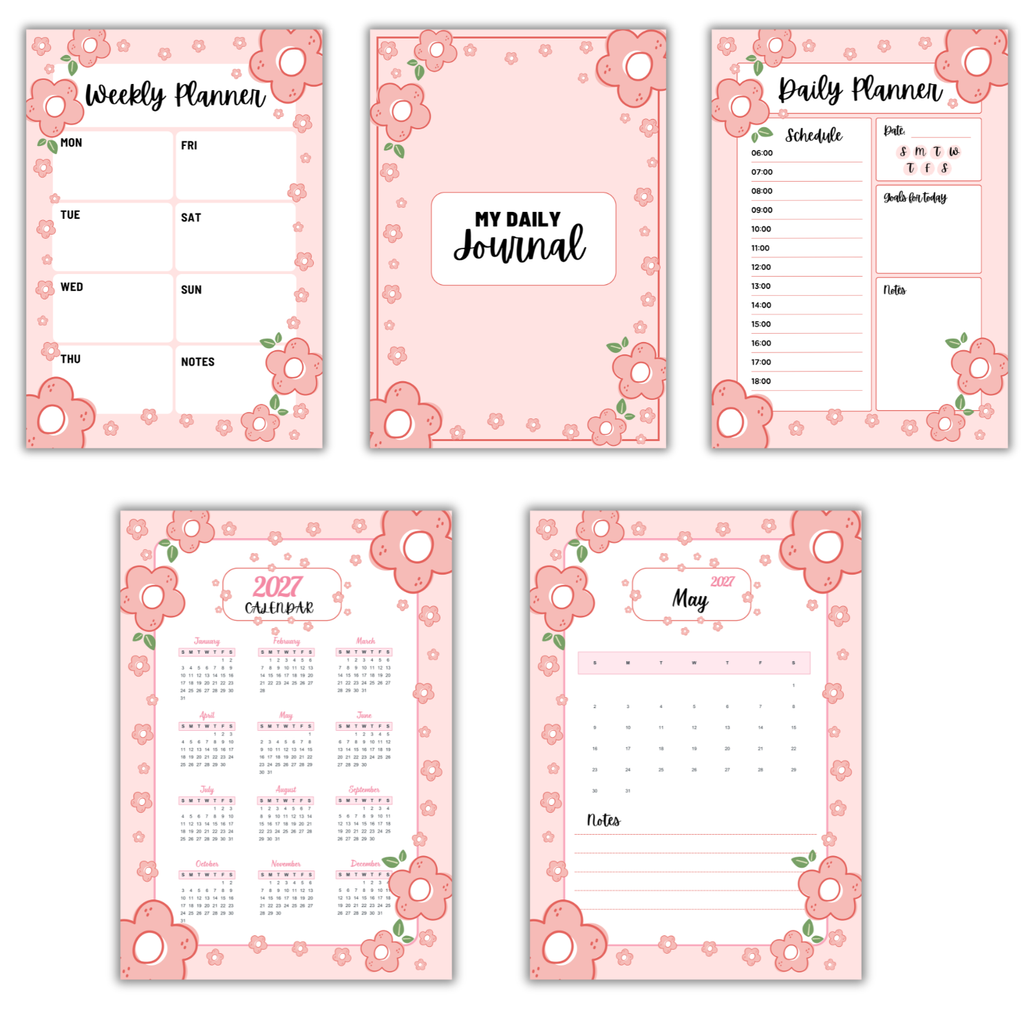 Mon Journal Quotidien Rose