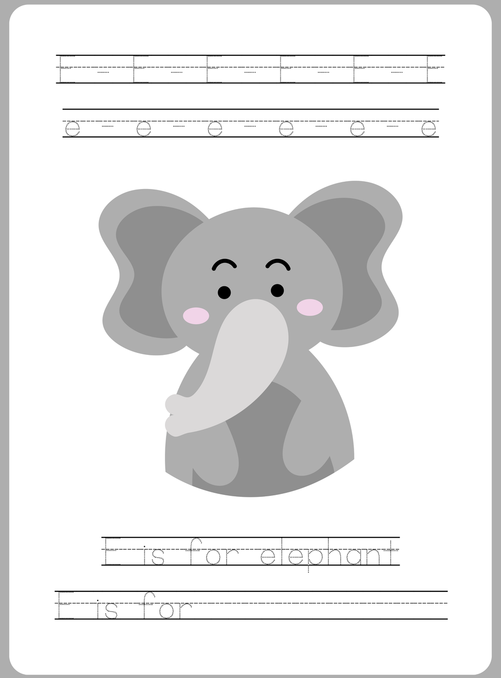 My ABC Tracing Booklet | English Alphabet Practice
