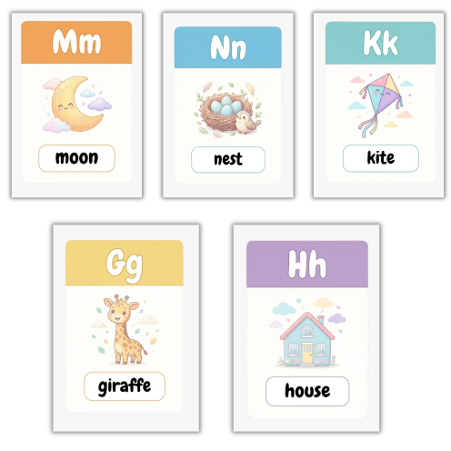 Mon Grand Livre de l’Alphabet Anglais – Apprendre de A à Z en S’amusant