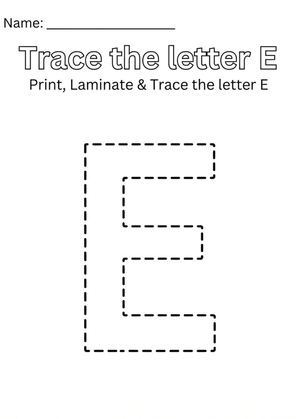Je Trace &amp; Je Colorie l’Alphabet – Apprends à Écrire de A à Z : – page 5