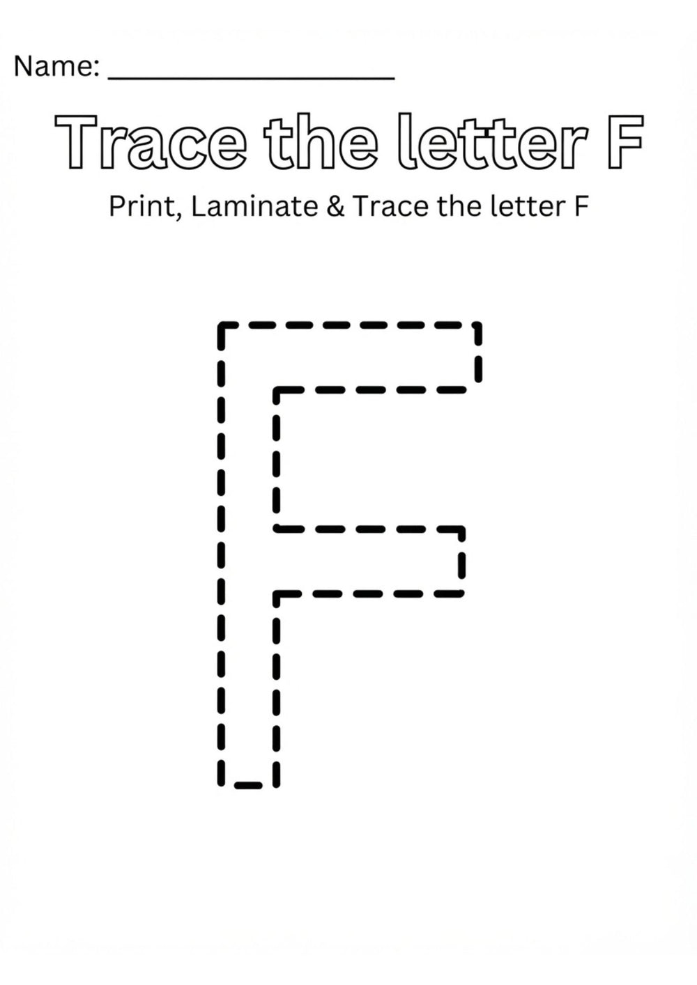 Je Trace &amp; Je Colorie l’Alphabet – Apprends à Écrire de A à Z : – page 6
