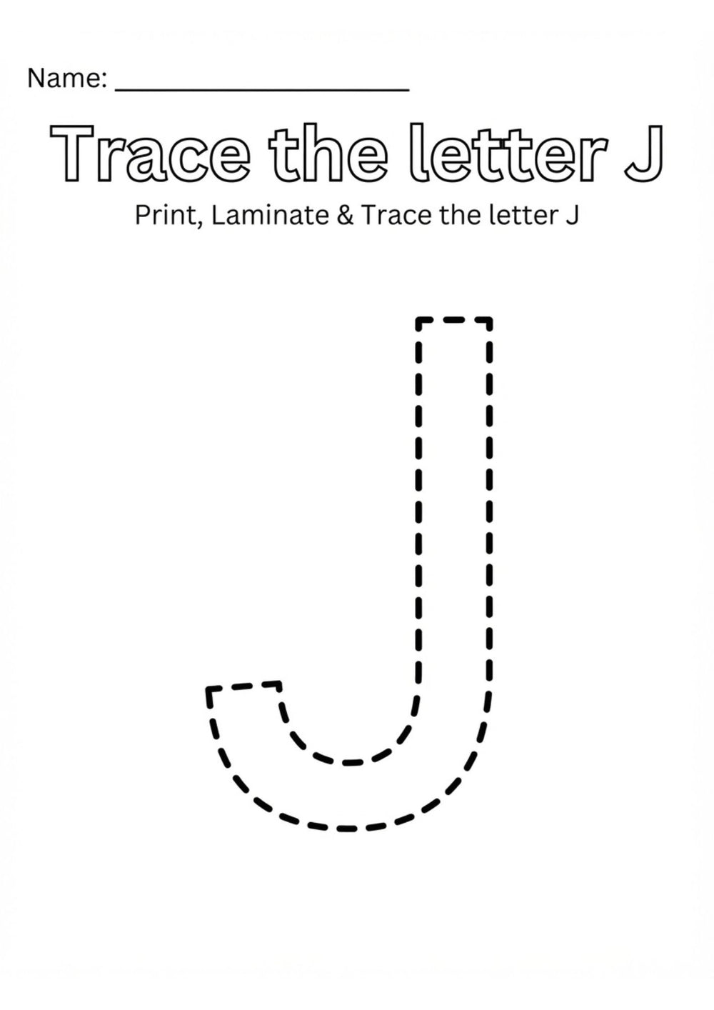 Je Trace &amp; Je Colorie l’Alphabet – Apprends à Écrire de A à Z : – page 10