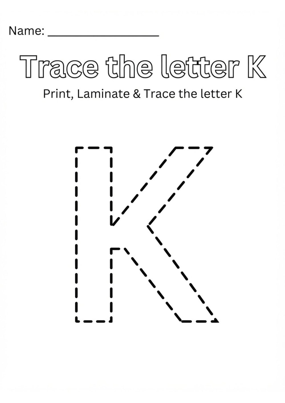 Je Trace &amp; Je Colorie l’Alphabet – Apprends à Écrire de A à Z : – page 11