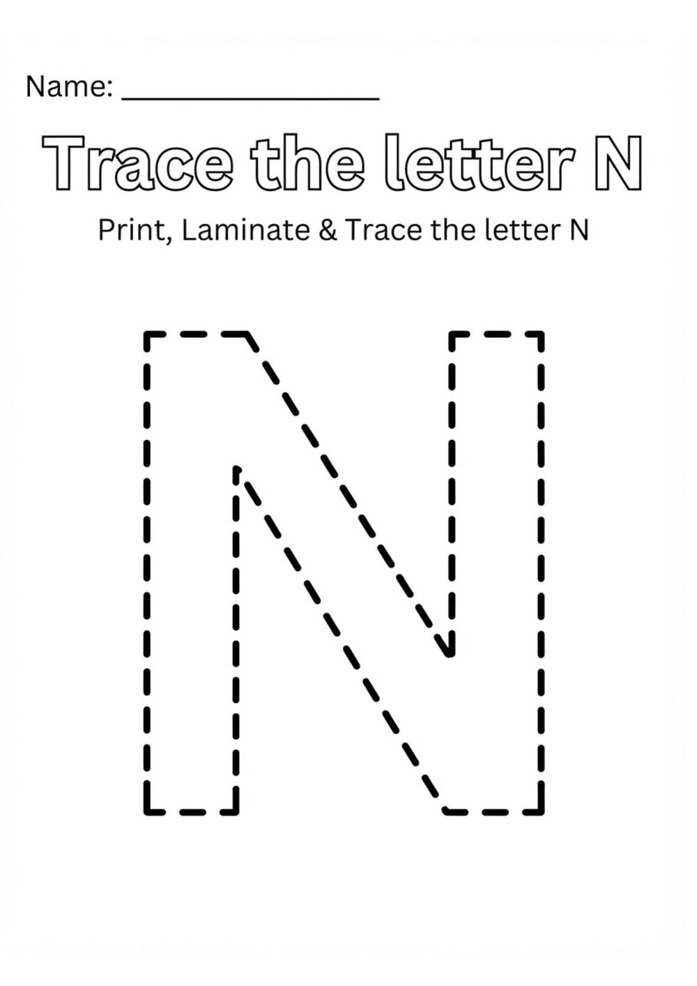 Je Trace &amp; Je Colorie l’Alphabet – Apprends à Écrire de A à Z : – page 14
