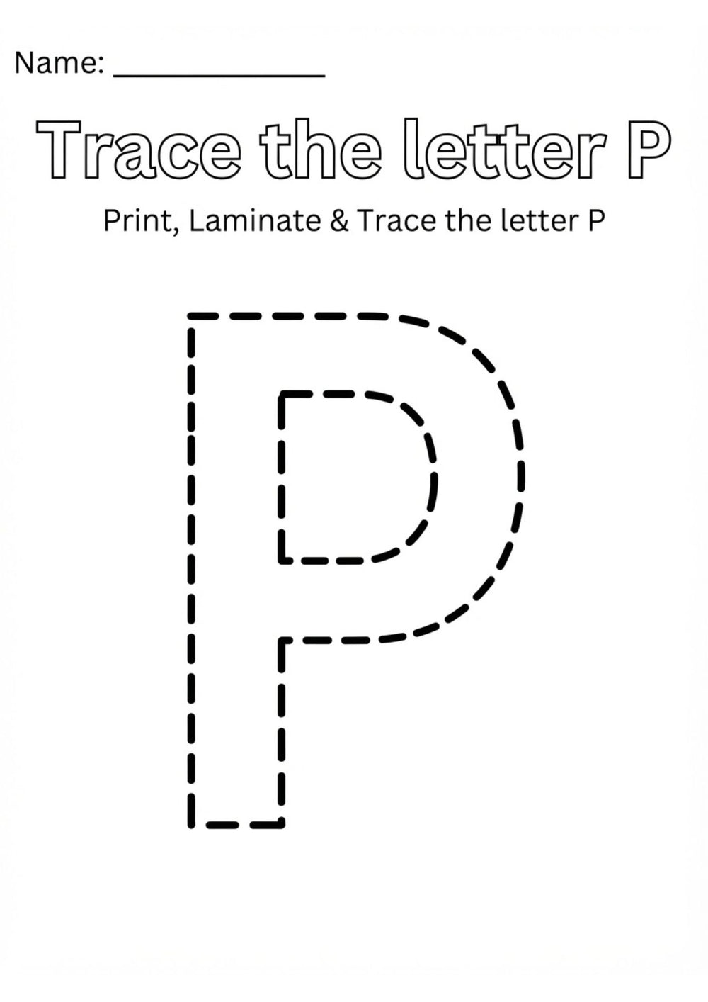 Je Trace &amp; Je Colorie l’Alphabet – Apprends à Écrire de A à Z : – page 16