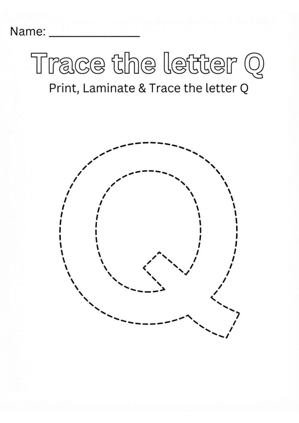 Je Trace &amp; Je Colorie l’Alphabet – Apprends à Écrire de A à Z : – page 17