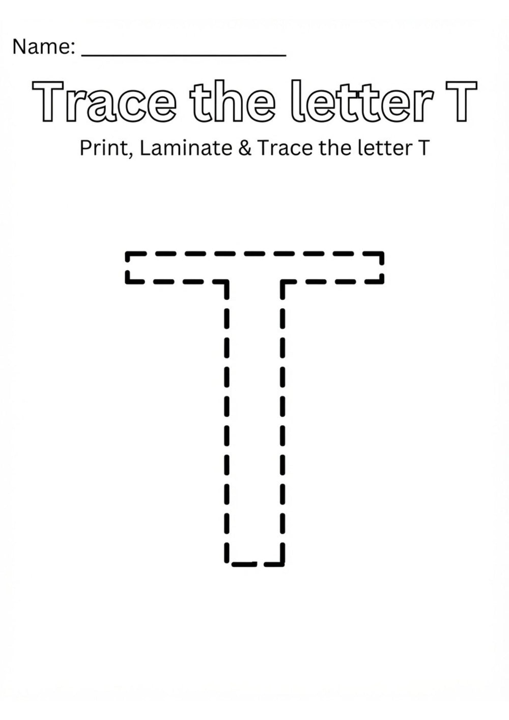 Je Trace &amp; Je Colorie l’Alphabet – Apprends à Écrire de A à Z : – page 20
