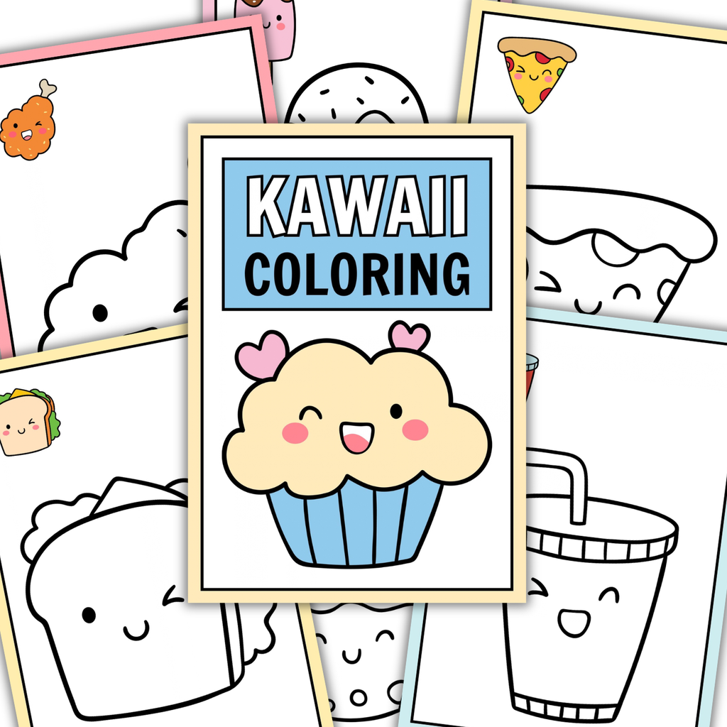 Kawaii World – cahier de coloriage kawaii