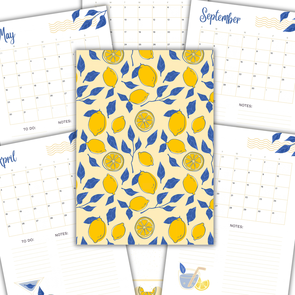 Lemon Sunshine Journal – Carnet de Notes Jaune Citron, Chic & Esthétique