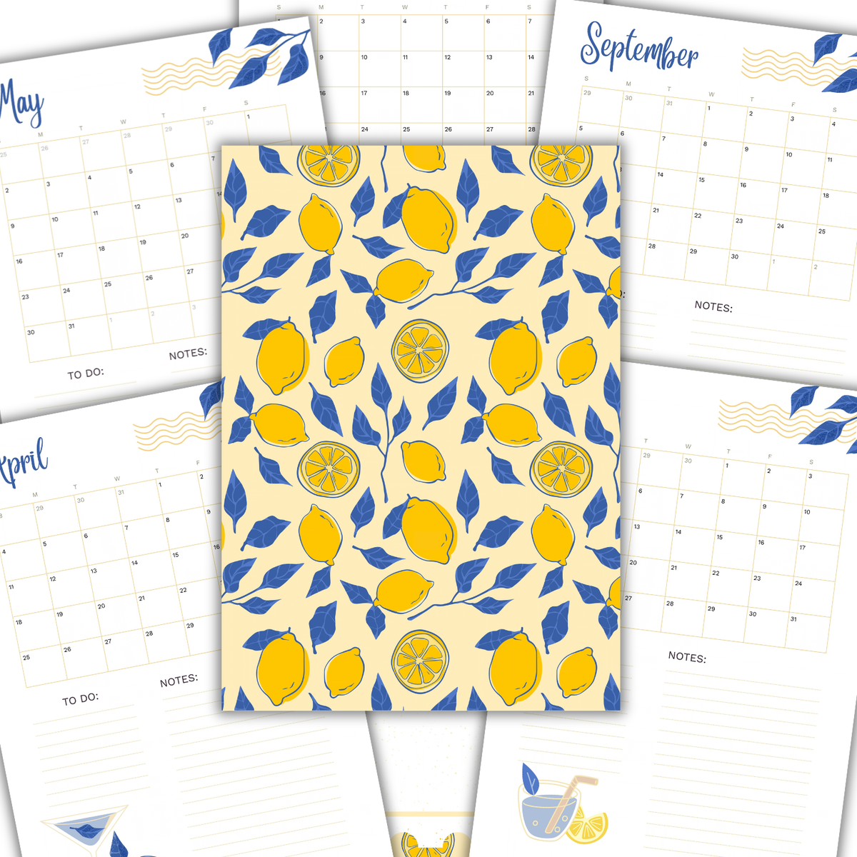 Lemon Sunshine Journal – Carnet de Notes Jaune Citron, Chic & Esthétique