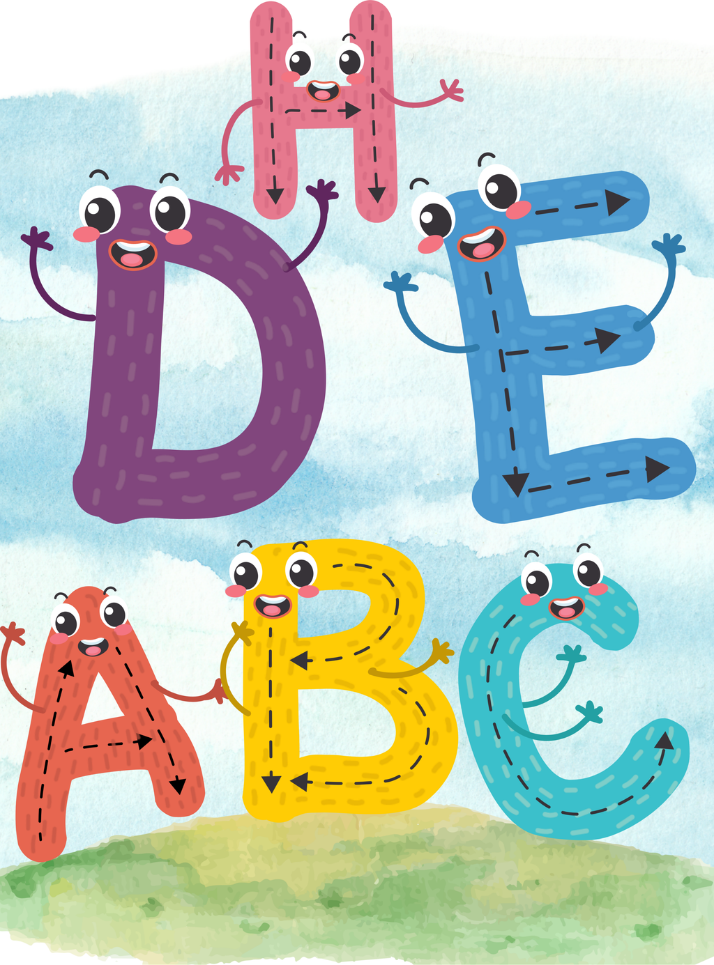 Learn to Write: A-Z Alphabet Activity Book | English Handwriting Practice