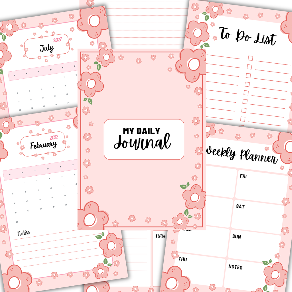 Mon Journal Quotidien Rose