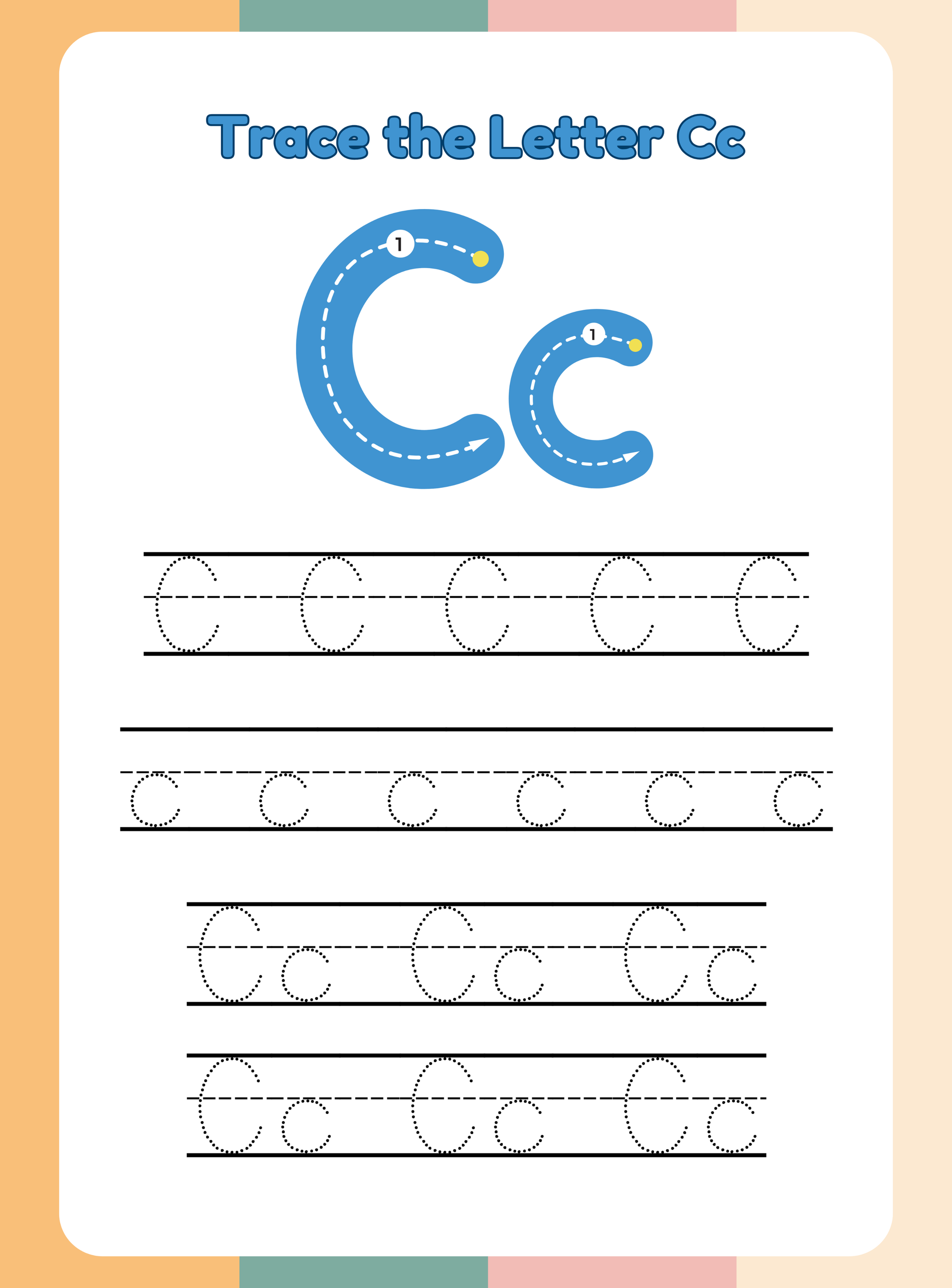 My ABC Booklet | English Alphabet Tracing Practice