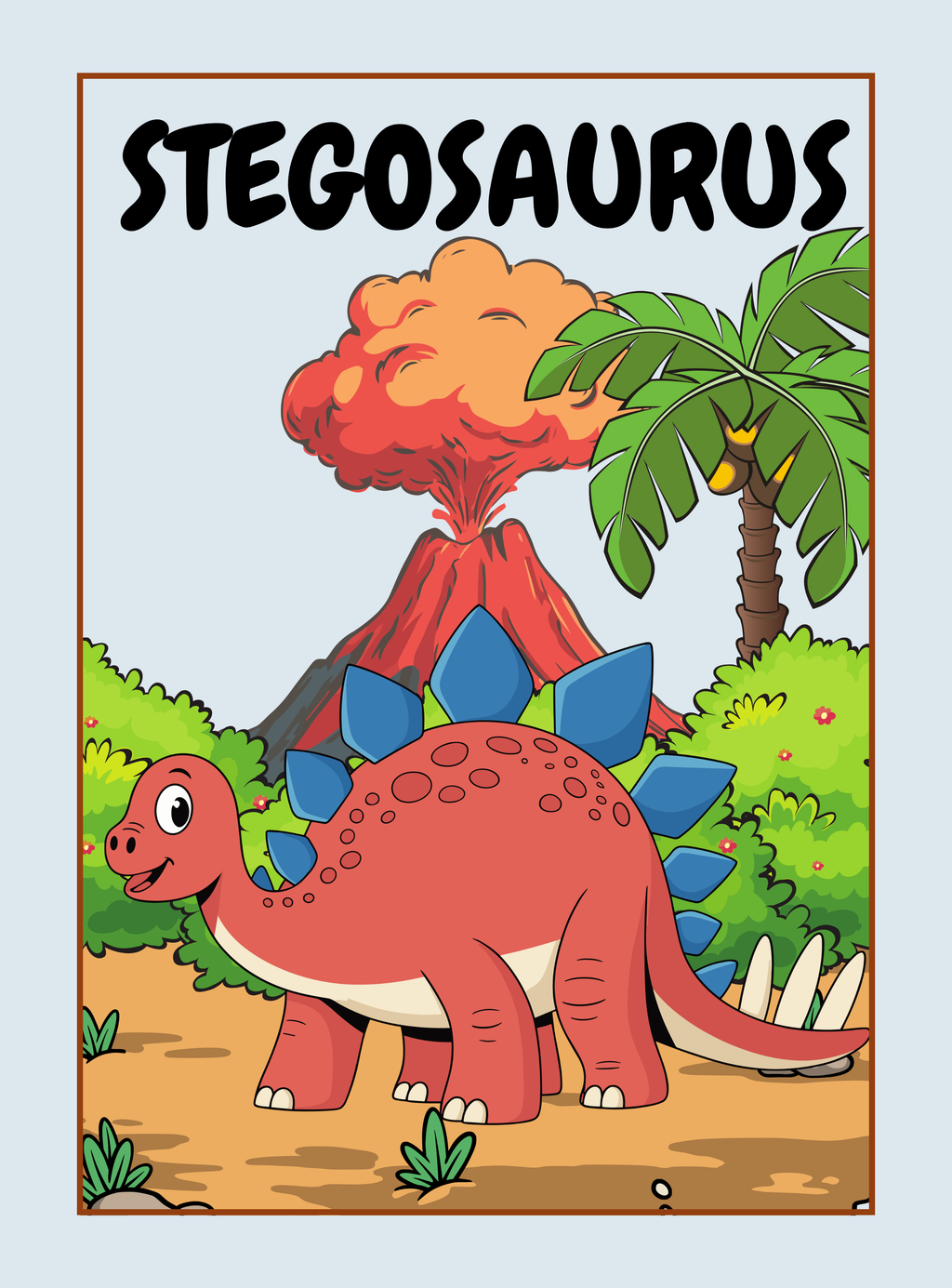 Dinosaur Coloring Book | English Educational Activity Book