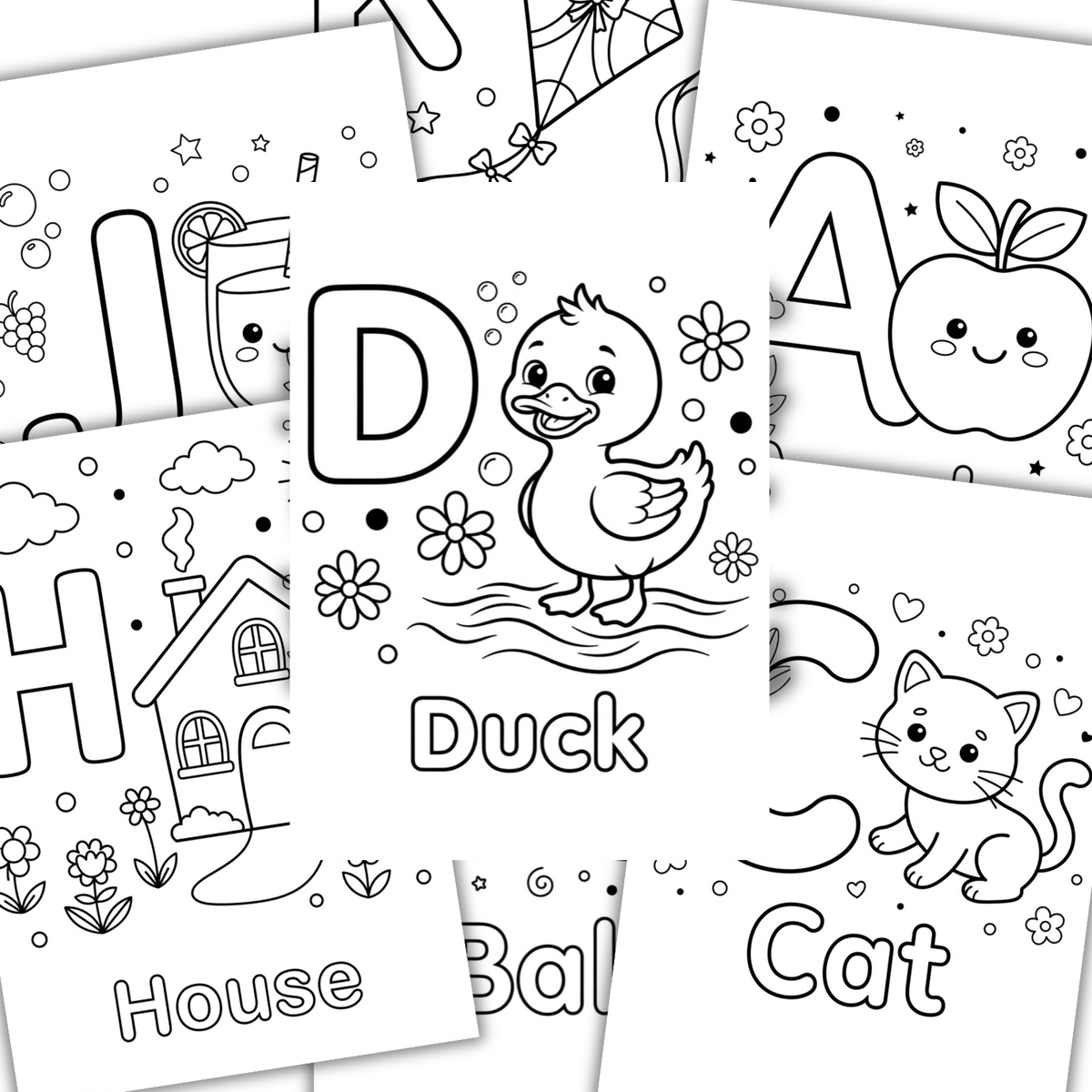Mon Petit Abécédaire à Colorier – Apprendre l’Alphabet en S’Amusant