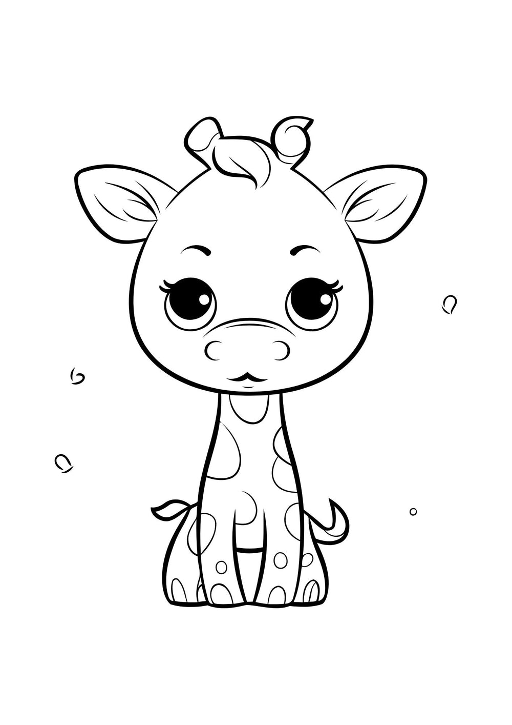 Cahier de coloriage animaux mignons – page 3