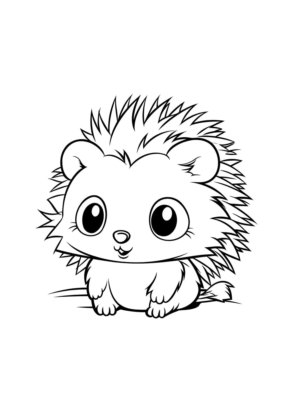 Cahier de coloriage animaux mignons – page 5