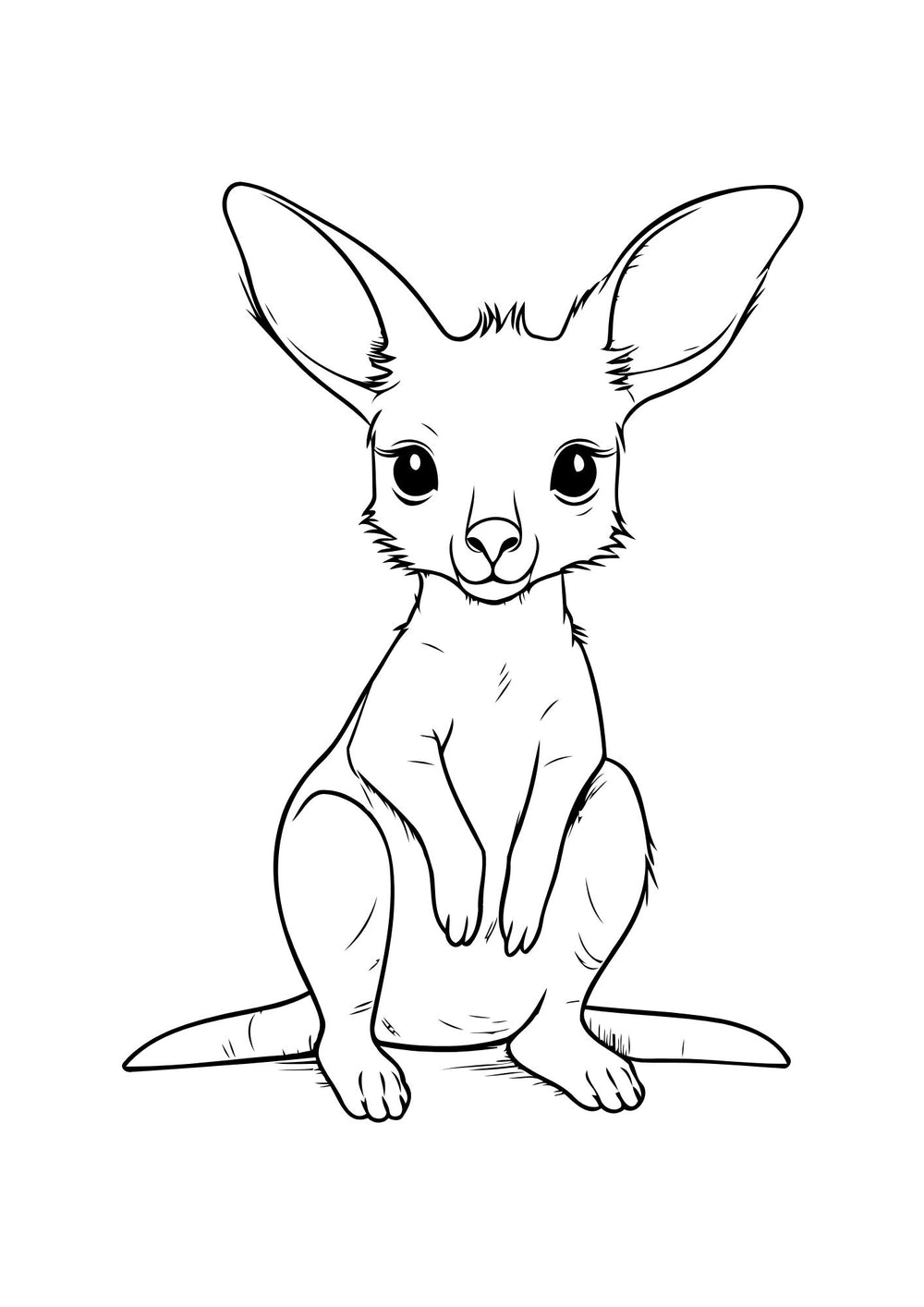 Cahier de coloriage animaux mignons – page 11