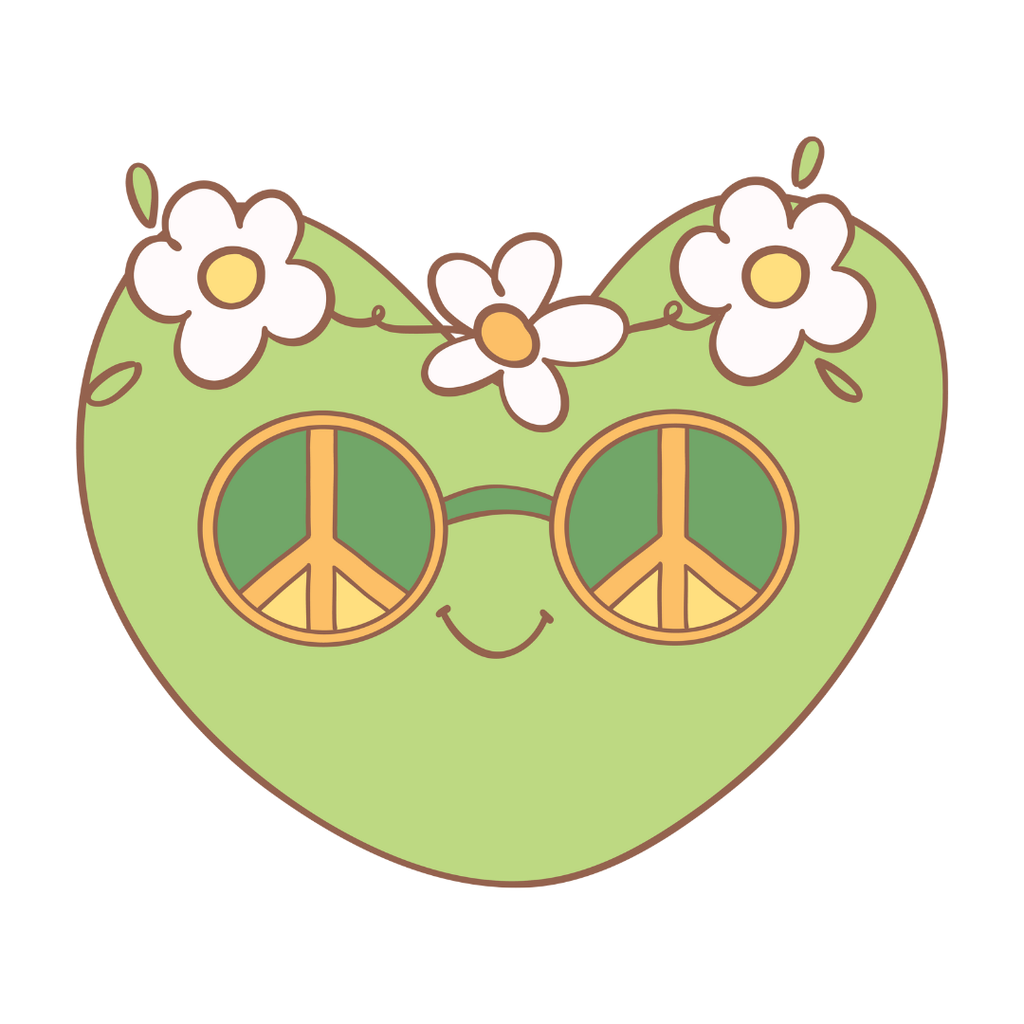 Cute Clover Clipart – Kawaii Hands Holding Patchwork Shamrock, Pastel Spring Illustration, Digital Download