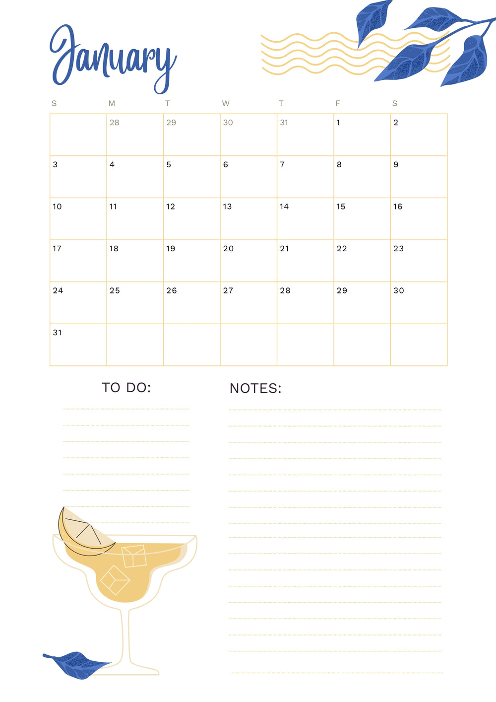 Lemon Sunshine Journal – Carnet de Notes Jaune Citron, Chic &amp; Esthétique – page 5