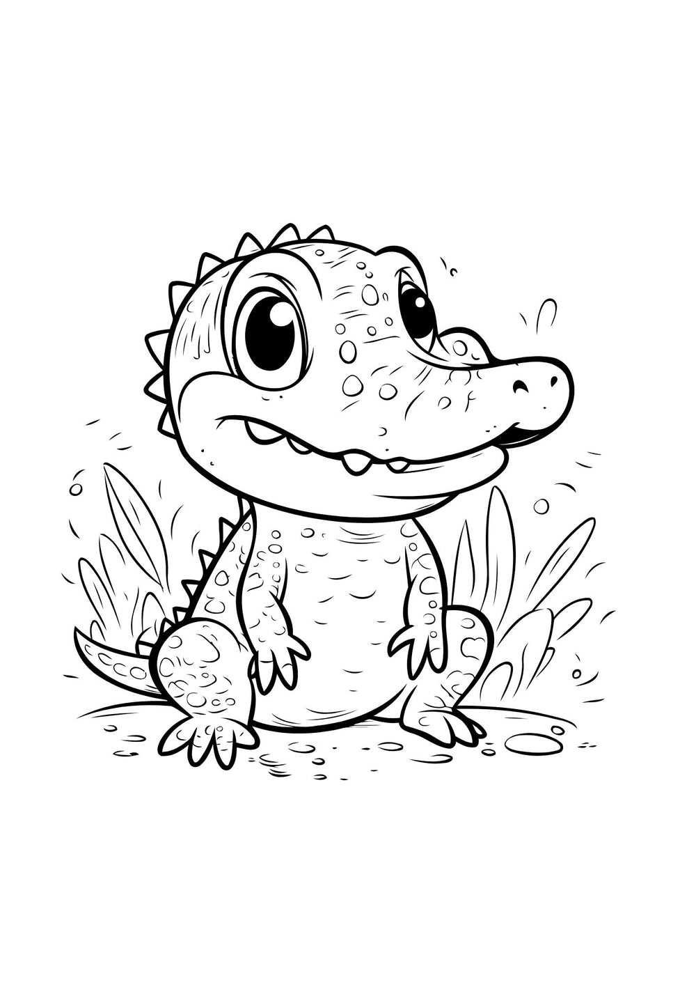 Cahier de coloriage animaux mignons – page 13