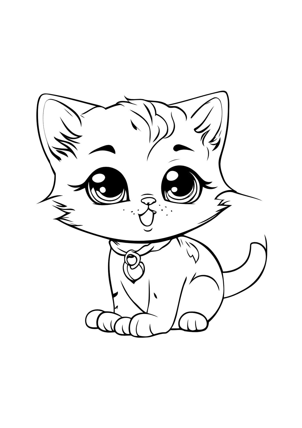 Cahier de coloriage animaux mignons – page 14