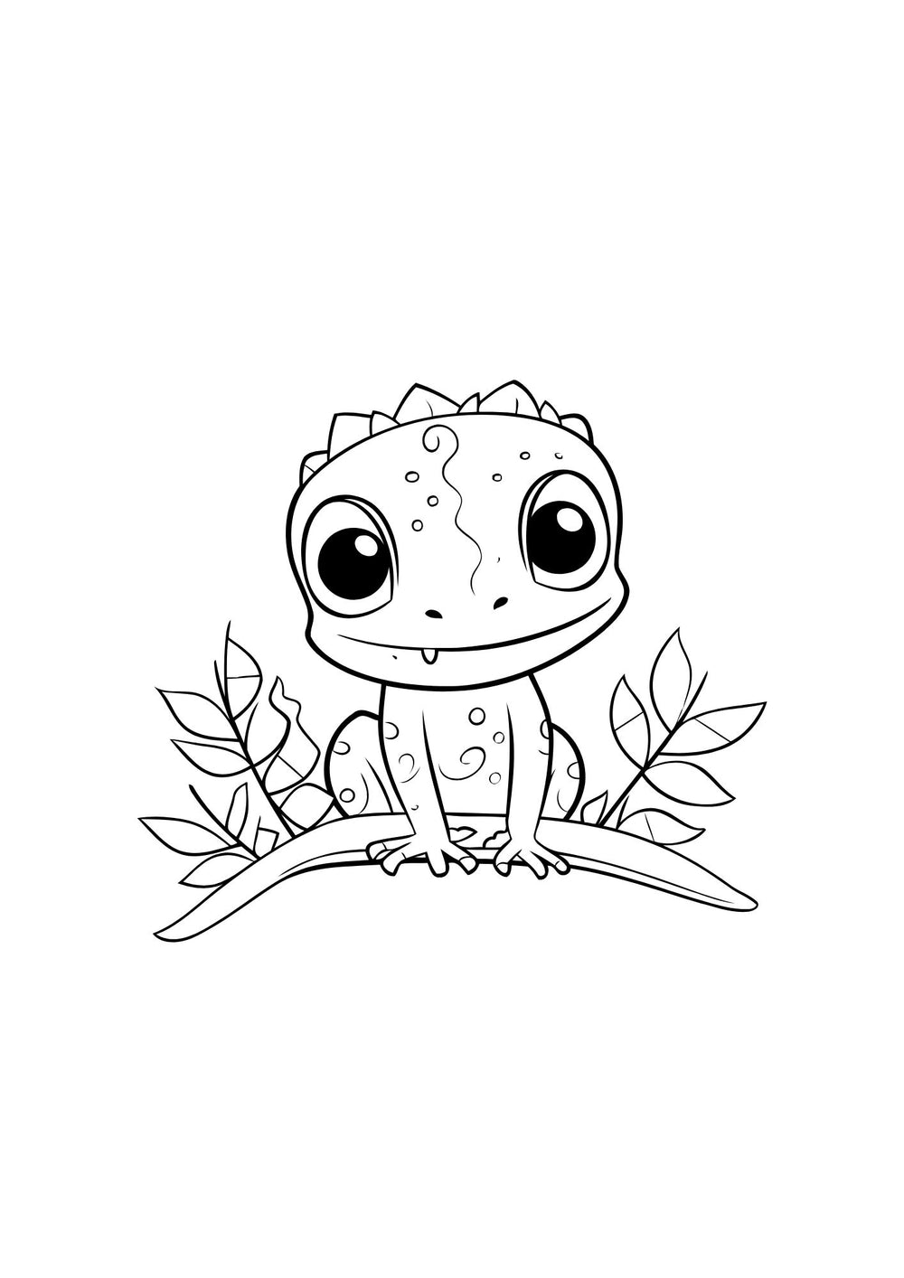 Cahier de coloriage animaux mignons – page 17