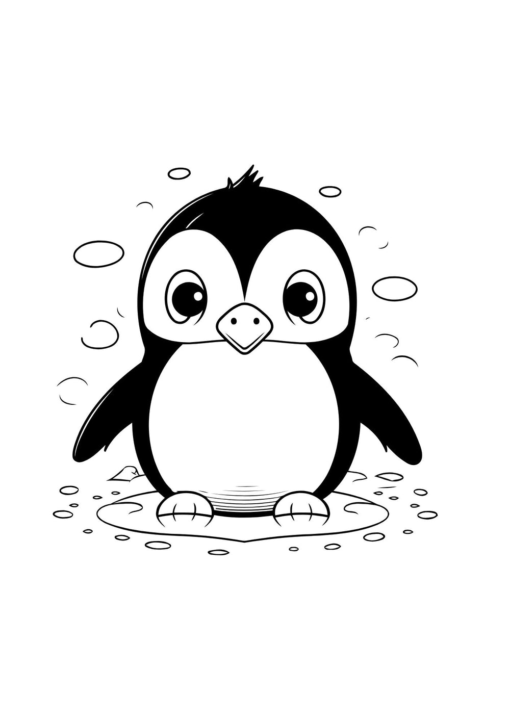 Cahier de coloriage animaux mignons – page 20