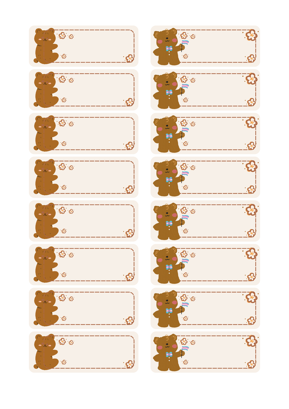 School Style – Étiquettes &amp; Stickers pour Fournitures Scolaires – page 17