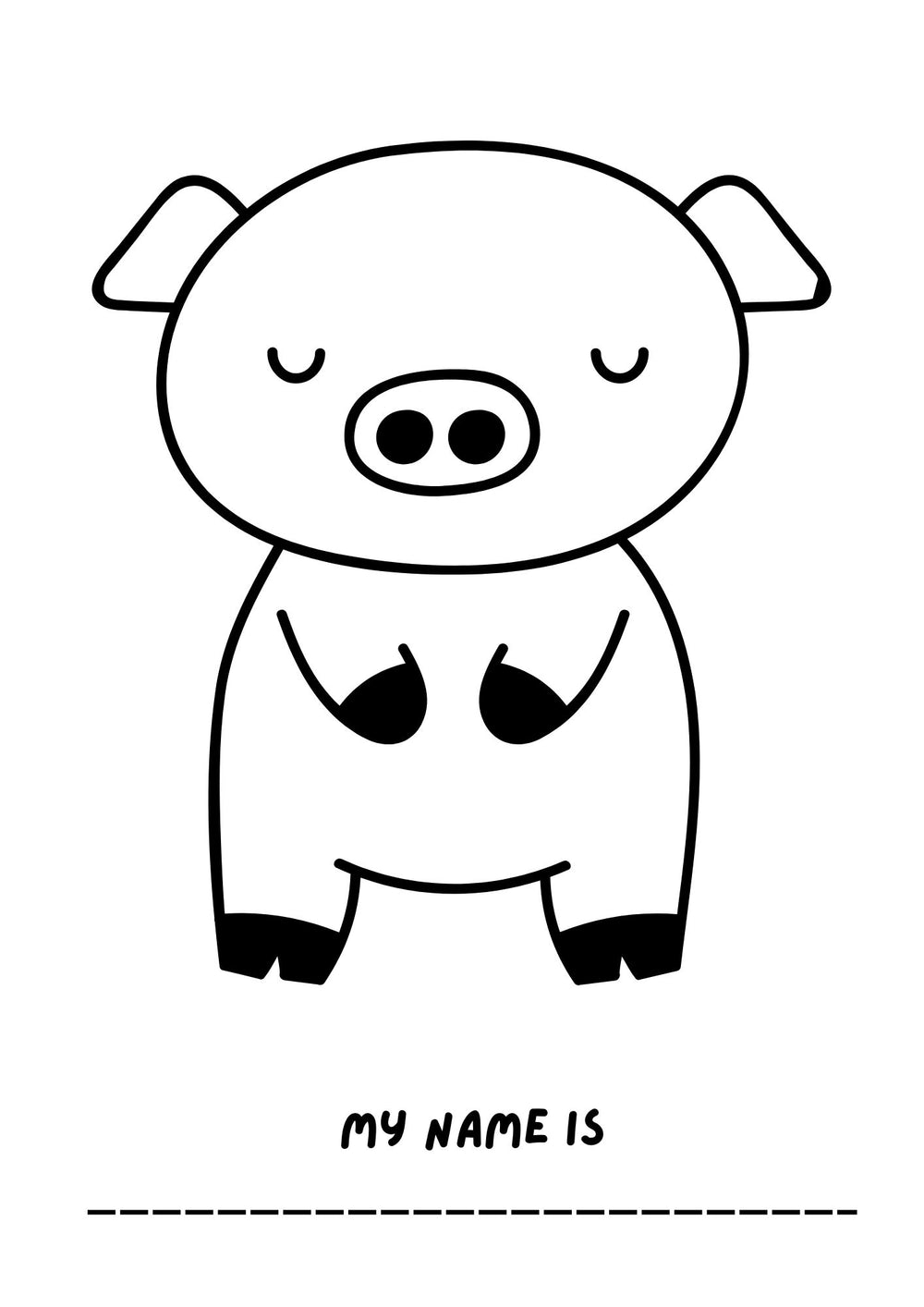 Fluffy Friends – Adorables Animaux à Imprimer &amp; Décorer – page 16