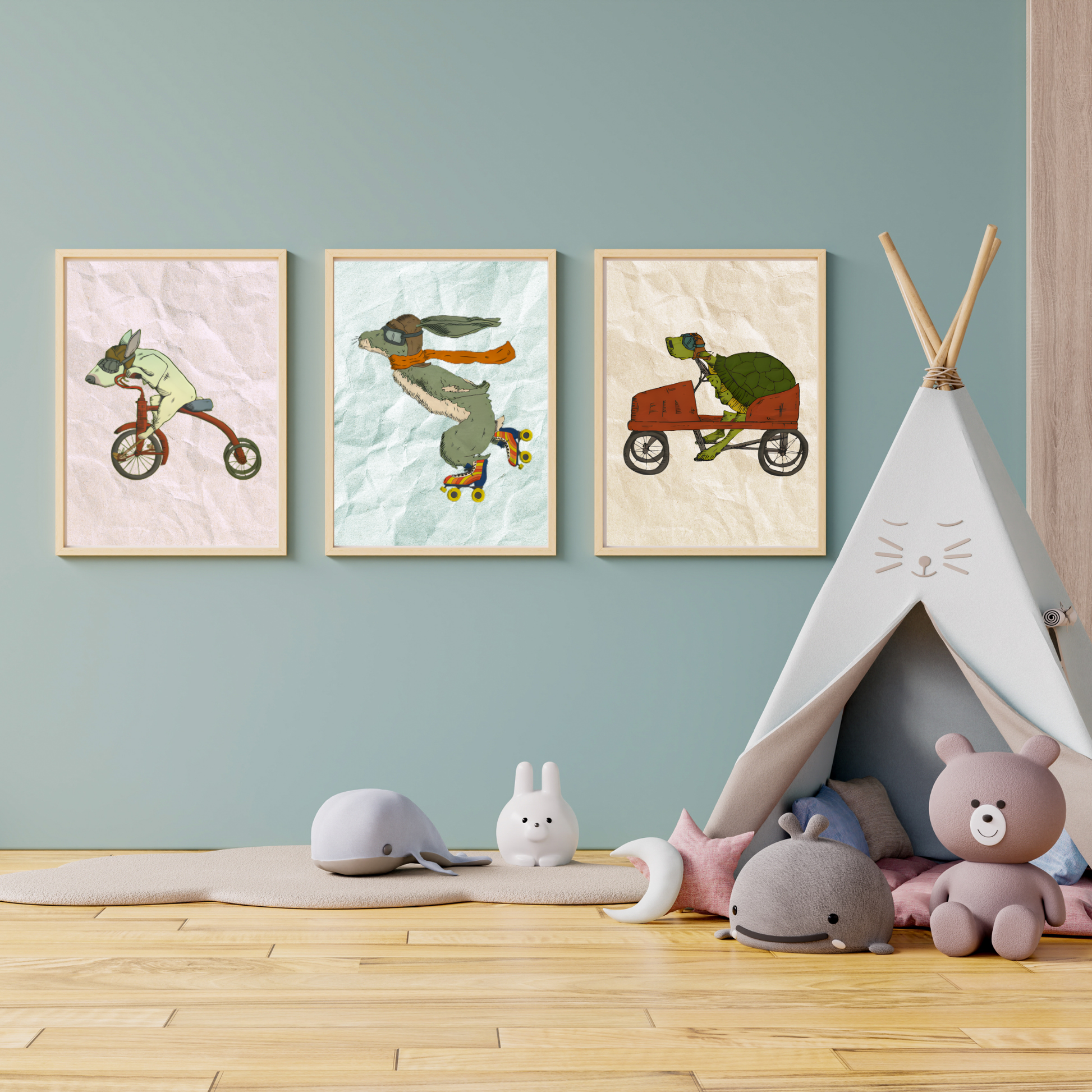 Fun Animal Wall Art