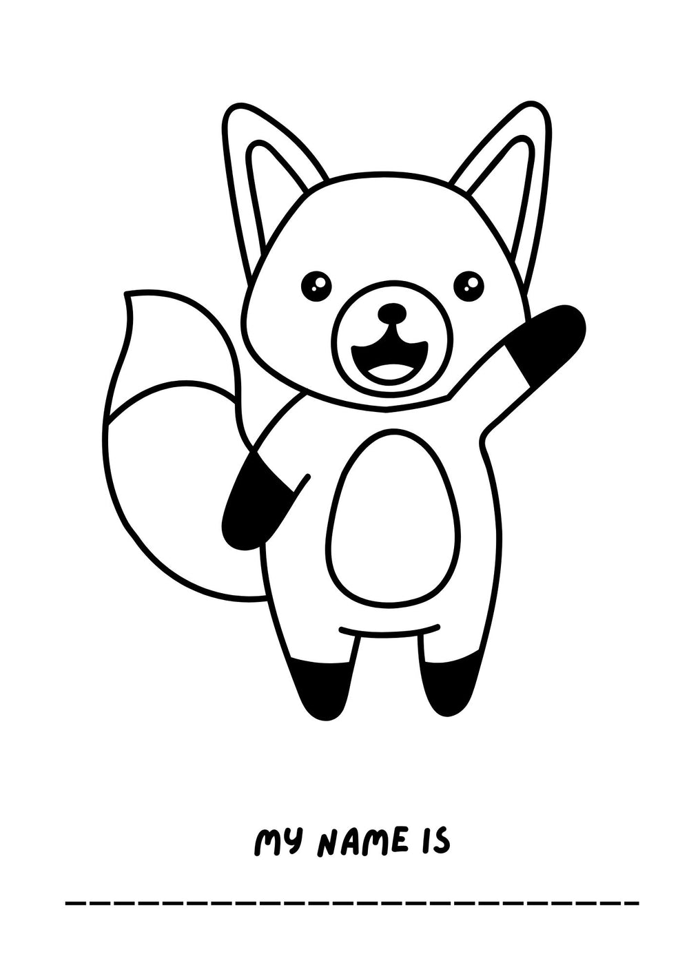 Fluffy Friends – Adorables Animaux à Imprimer &amp; Décorer – page 17