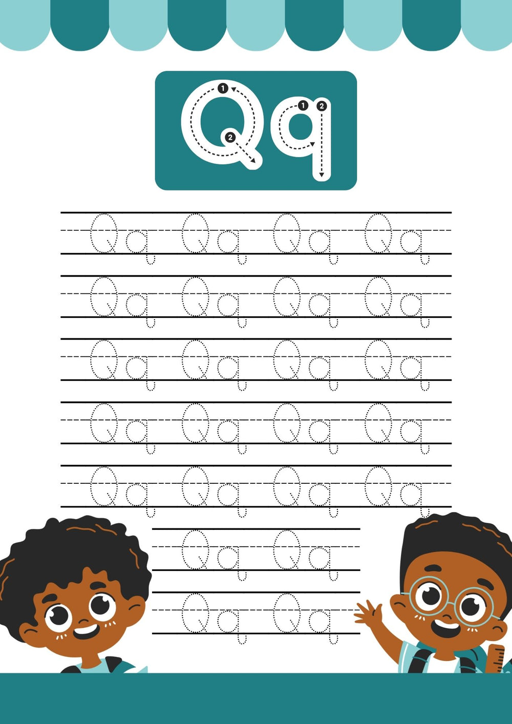 Magie des Lettres – Mon Premier Alphabet – page 48