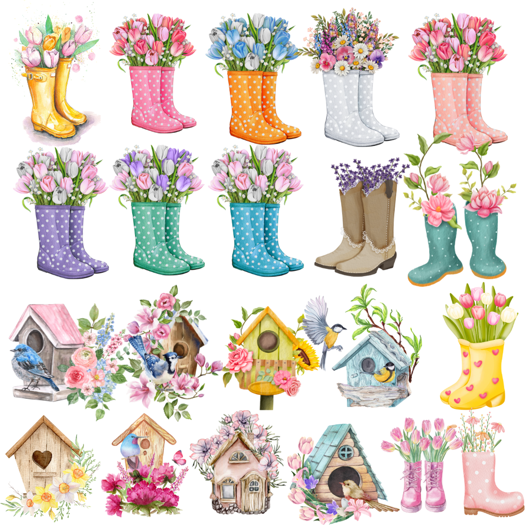 120 Floral Mega Bundle