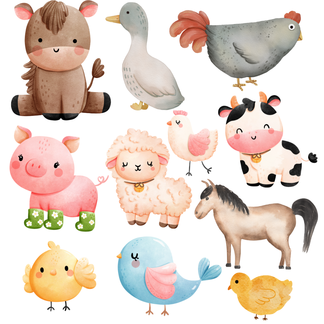 46 Frame Clipart Bundle – Printable Decorative Frames for Stickers, Planners & Merch Design