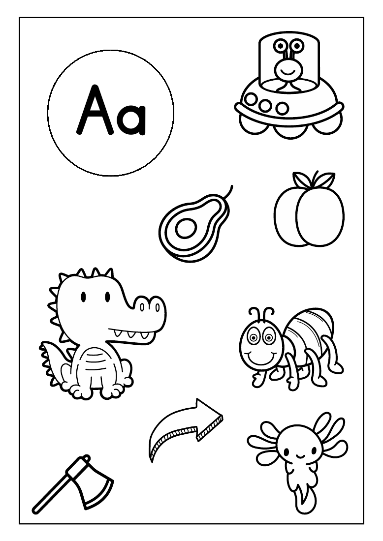 Alphabet anglais – Affiches et activités | 4 cahiers PDF, 105 pages – page 5