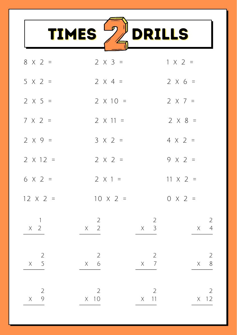 Calcul – Additions, soustractions et multiplications | 3 cahiers PDF, 54 pages – page 4