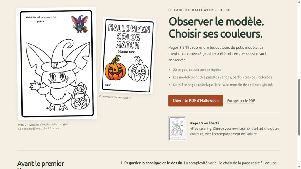 Coloriages de fêtes – Noël et Halloween – aperçu 6