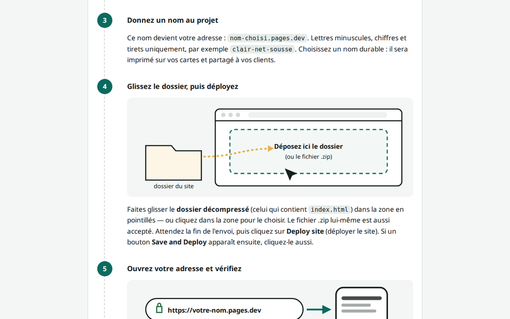 Site de devis pour prestataires — pages FR/AR et assistant – visuel 4