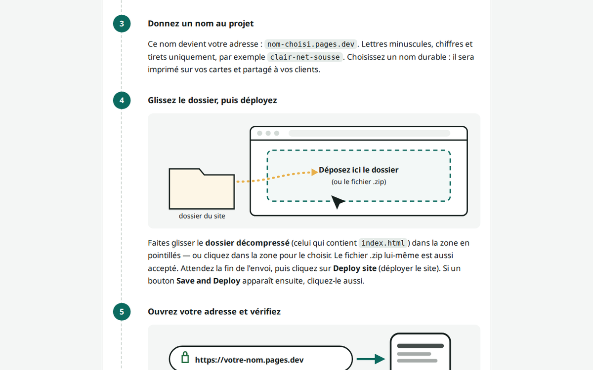 Site de devis pour prestataires — pages FR/AR et assistant – visuel 4
